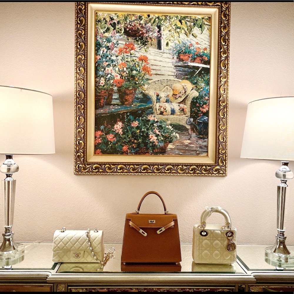 💗SOLD💗 Chanel 21S Iridescent Ivory Mini Calfskin - Picture 4 of 5